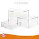 Clear Display Risers Display & Storage - - HQ ACRYLIC 1