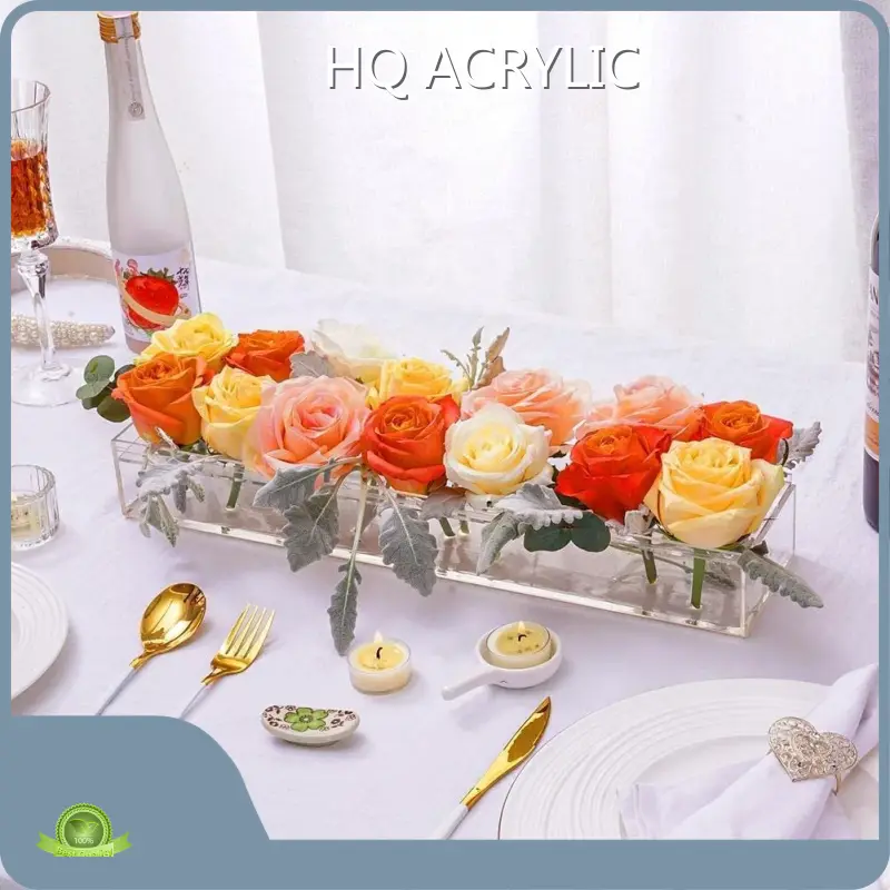Clear Acrylic Flower Box Wholesale HQ20230008 Wholesale - HQ ACRYLIC 1