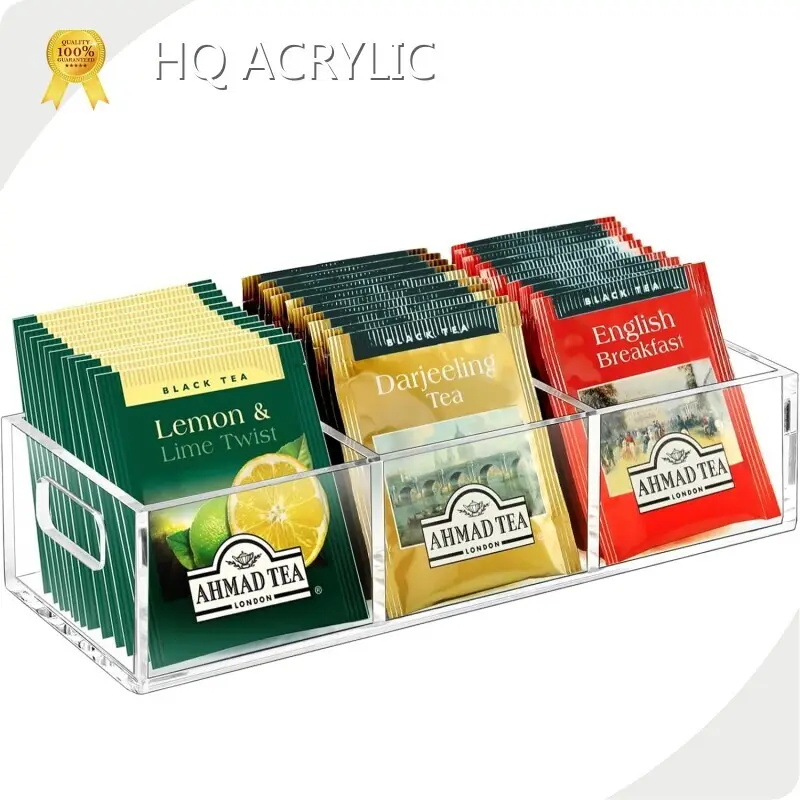 Clear Acrylic Tray with Handles HQ Wholesale - HQ ACRYLIC 1