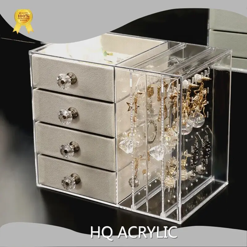 Acrylic Earring Display Jewellery Box Wholesale - HQ ACRYLIC 1