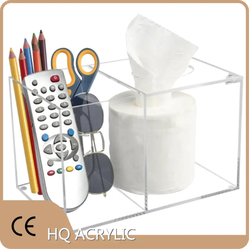 Acrylic Tissue Box Square Customized by HQ ACRYLIC 1