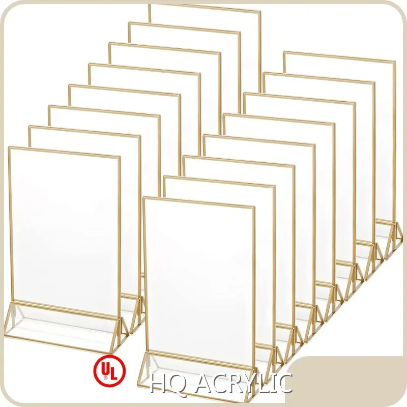 Acrylic Card Holder Customized Logo - - HQ ACRYLIC 1