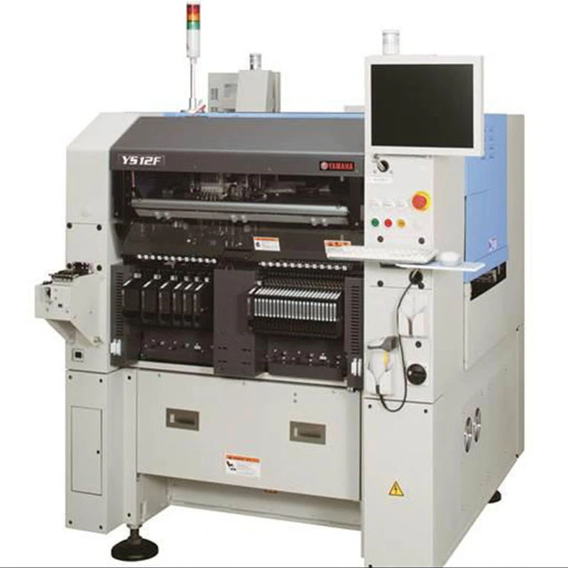 Used Yamaha YS12F SMT Pick and Place Machine - High-Speed Chip Mounter for PCB Assembly 1