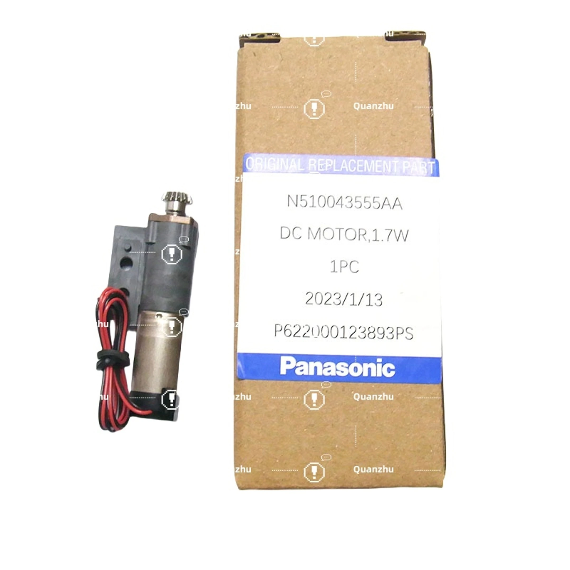 Motor Pengumpan Panasonic CM402 1.7W N510043555AA N51006107AA Bahagian Asal 1