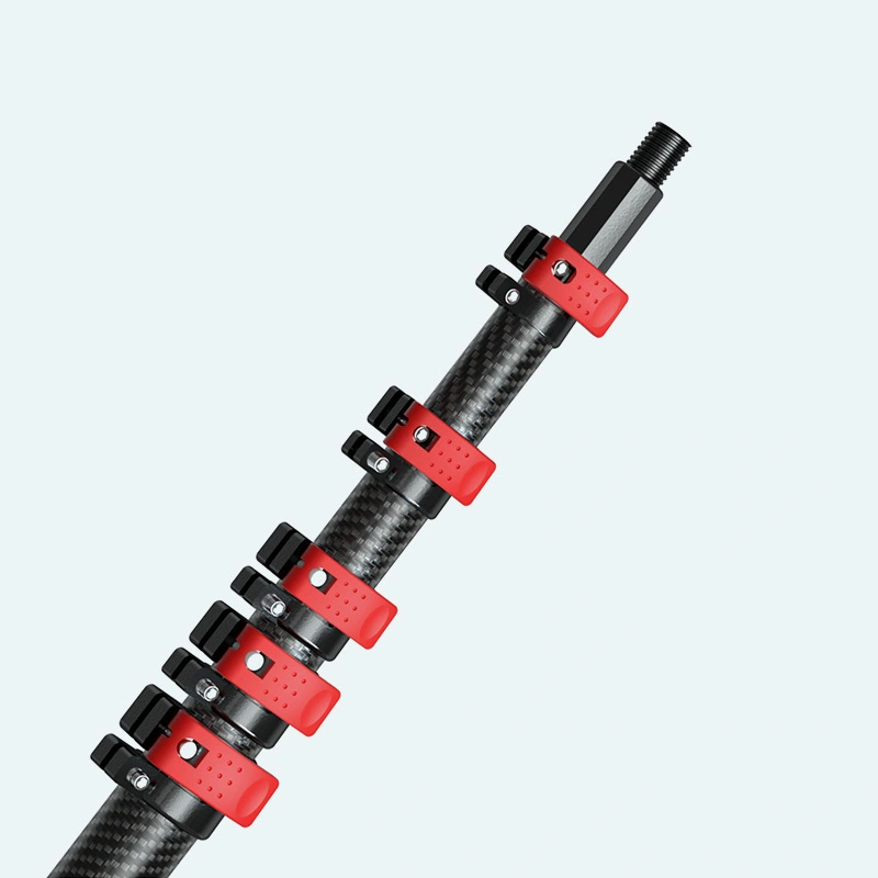 ORIENTJOHN Carbon Fiber Telescoping Pole - 100% & 50% Carbon Models (TCP-3K100%C / TCP-50%C) | Adjustable Locking System | Customizable Up to 18m-1752134508003605 1