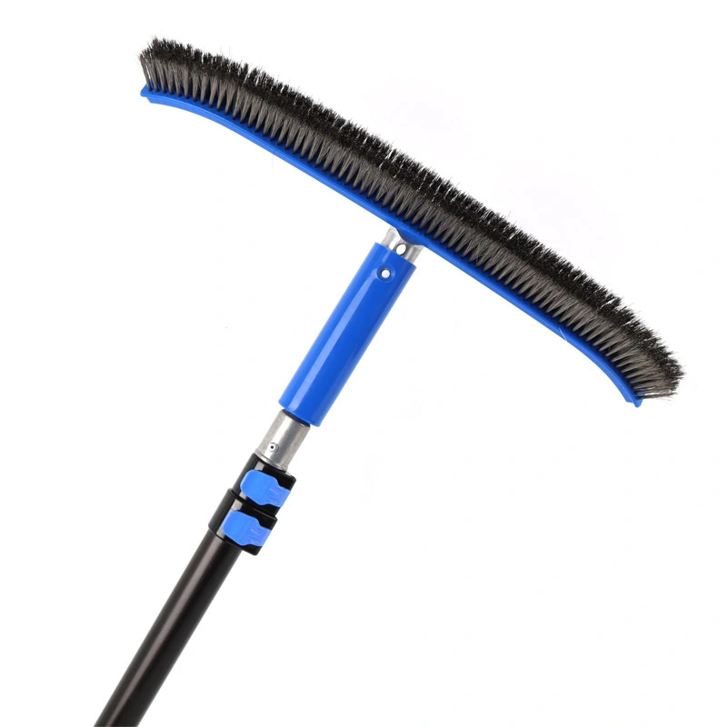 Swimming Pool Steel Brush, Pool Brush, Stainless Steel Pool Brush, Pool Cleaning Brush, Swimming Pool Steel Brush with Stainless Steel Bristles, Pond Walls, Cleaning Spa 1