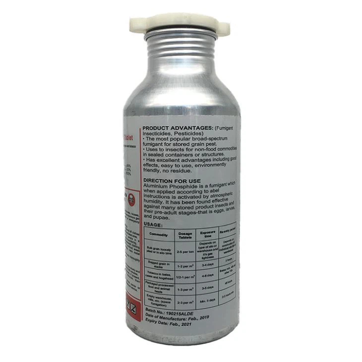 Phosphure d'aluminium 56 % TB – Comprimés fumigants professionnels à la phosphine 3