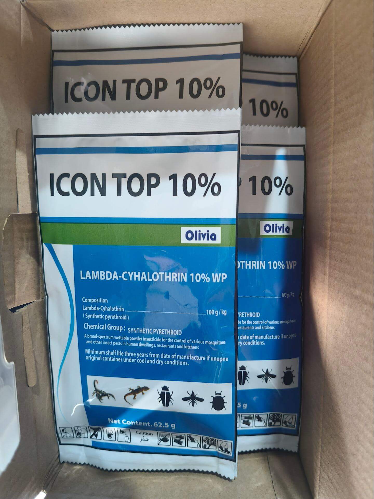 Lambda-Cyhalothrin 10% WP Insecticide 2