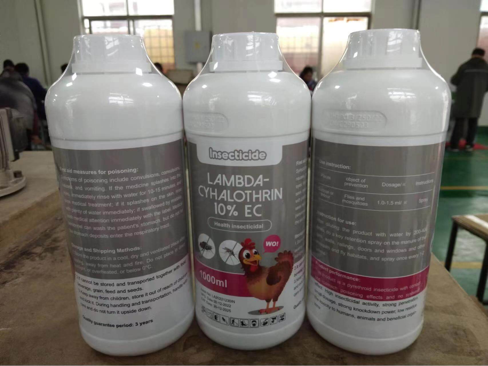 Lambda-cyhalothrin 10%EC 100g/L EC Insecticide 8