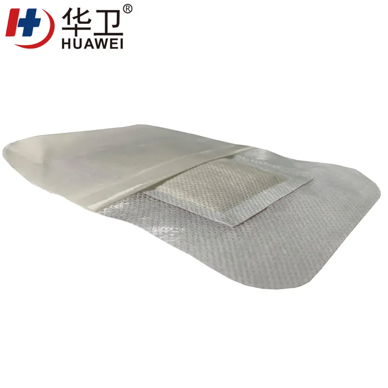 Huawei Factory FDA Medical Grade Sterile Waterproof PU Dressing with iodophor Adhesive Antimicrobial Incise Drape for Surgery295 4