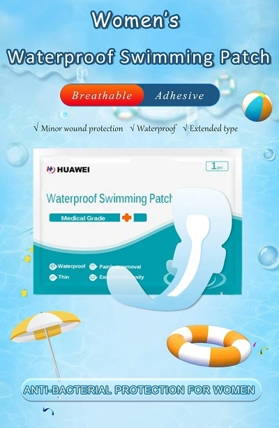 Custom Huawei Waterproof Swimming Patches Swim Anti bacterial Bandage for Women Factory From China 1