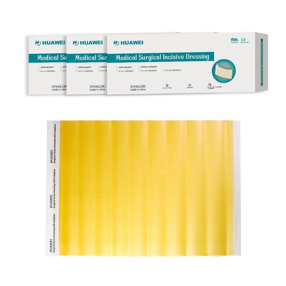 Origin Manufacturer Medical iodophor incise drape 45 x60cm adhesive area 45x50cm 1