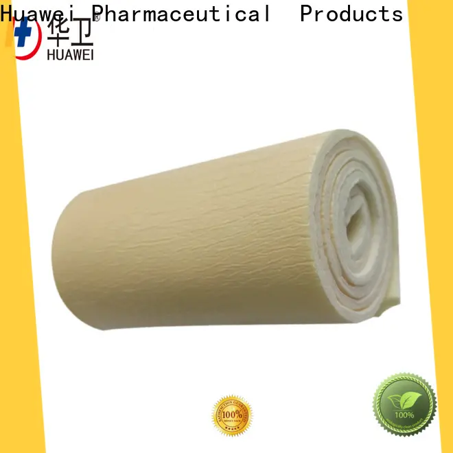 Huawei hot selling adhesive dressing roll manufacturer for fixing up 1