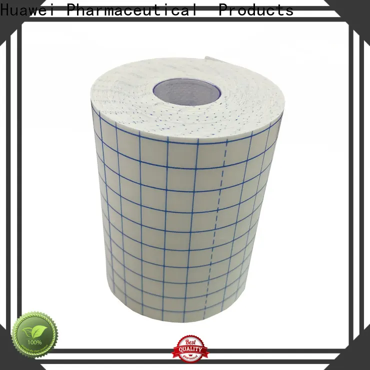 Huawei Factory FDA Medical Grade Sterile Waterproof PU Dressing with iodophor Adhesive Antimicrobial Incise Drape for Surgery271 1