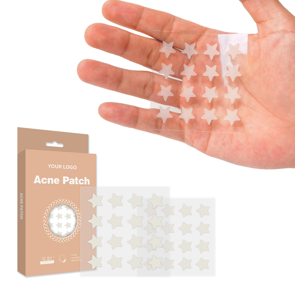 Invisible Star Shaped Hydrocolloid Pimple Patches, Fast Acting Skin Stickers for Blemish Spot Treatment 1