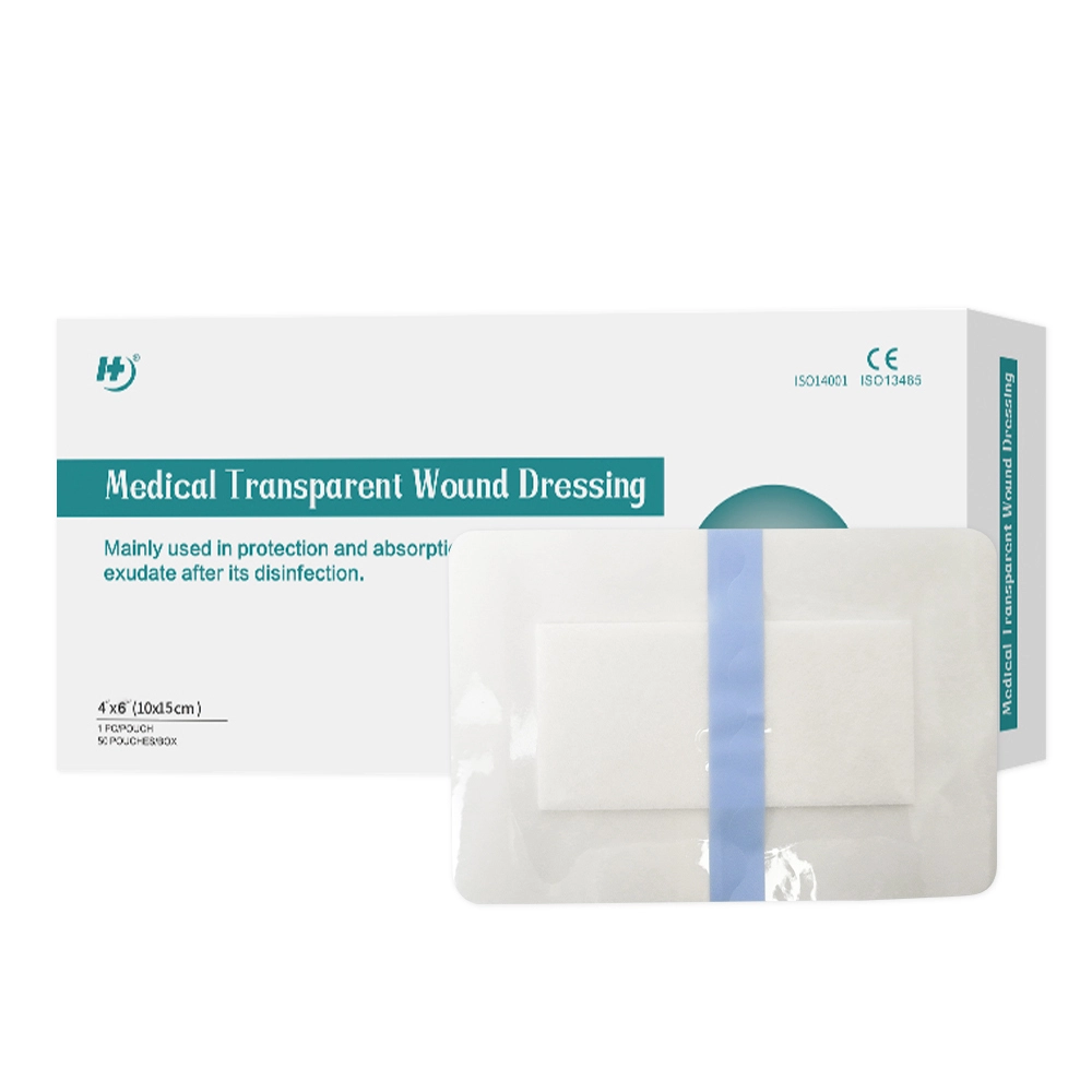 Medical Transparent PU Film Wound Dressing 1