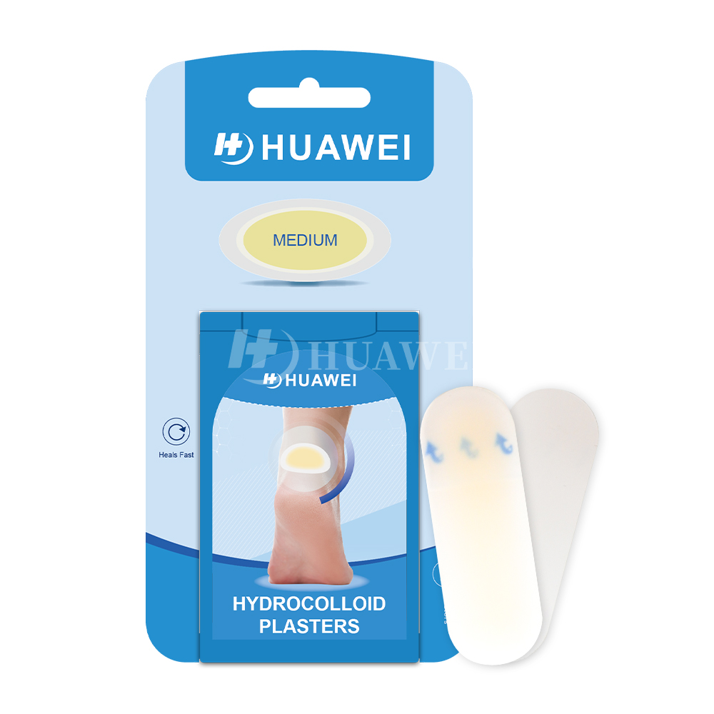 Blister Cushions Gel Hydrocolloid Seal Bandages for Fingers, Toes, Heels - Waterproof Blister Prevention Pads,  Adhesive 6