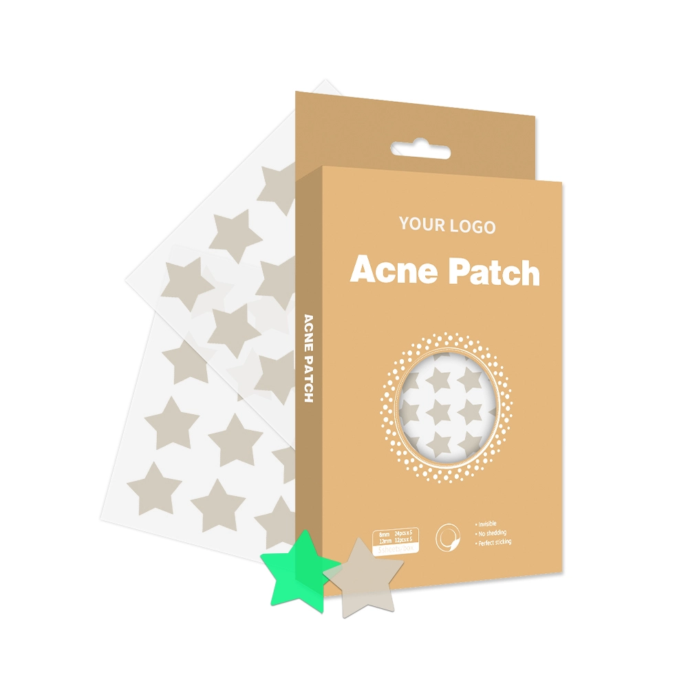 20 dots Fluorescent acne healing dots -Hydrocolloid pimple patch manufacturer 1