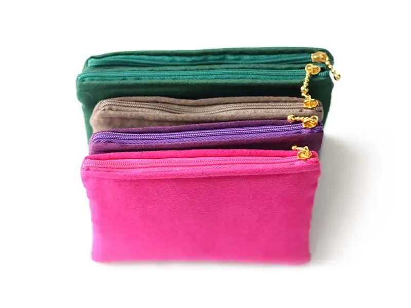 Cheedy customised suede drawstring pouch factory for necklace 2