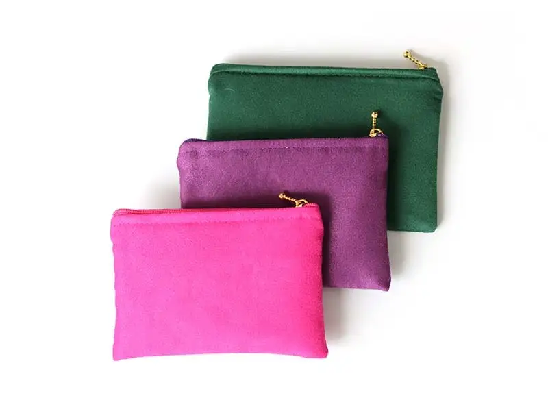 Cheedy suede velvet drawstring pouch wholesale for business for necklace 1