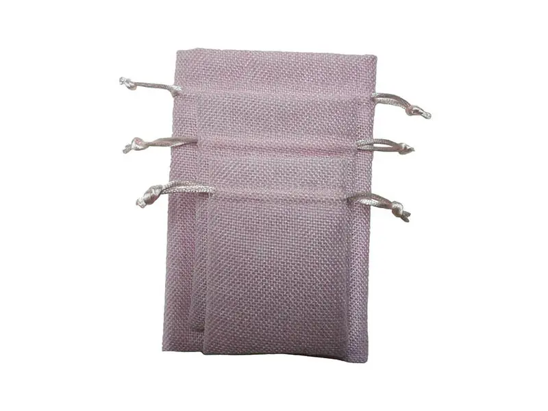 High-quality burlap jewelry pouches linen company for jewelry 2