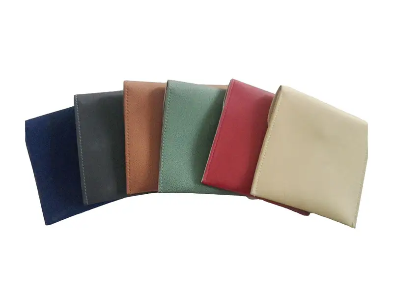 Custom Wholesale Leather Jewelry Pouch Packaging 1