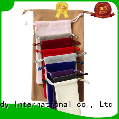 Cheedy High-quality personalized velvet favor bags factory for necklace 1