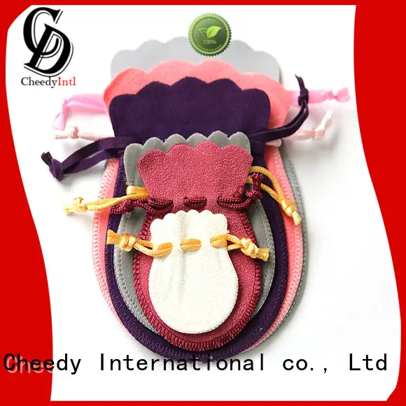 Cheedy Top large velvet gift box company for watch 1