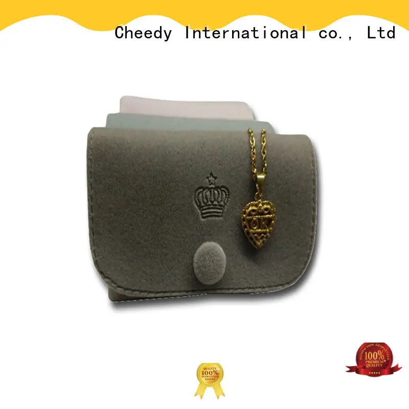 Cheedy Custom velvet box insert for business for ring 1