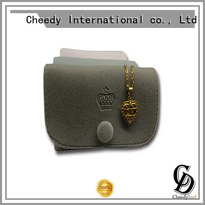 Cheedy packaging velvet gift bags company for jewelry 1
