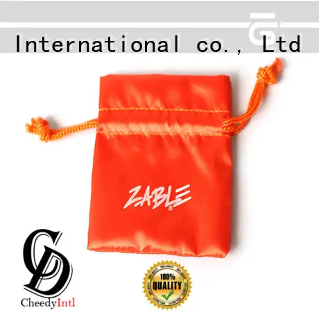 Cheedy Top large velvet drawstring bag factory for watch 1