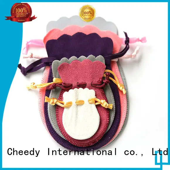 Cheedy Top custom velvet jewelry bags suppliers for jewelry 1