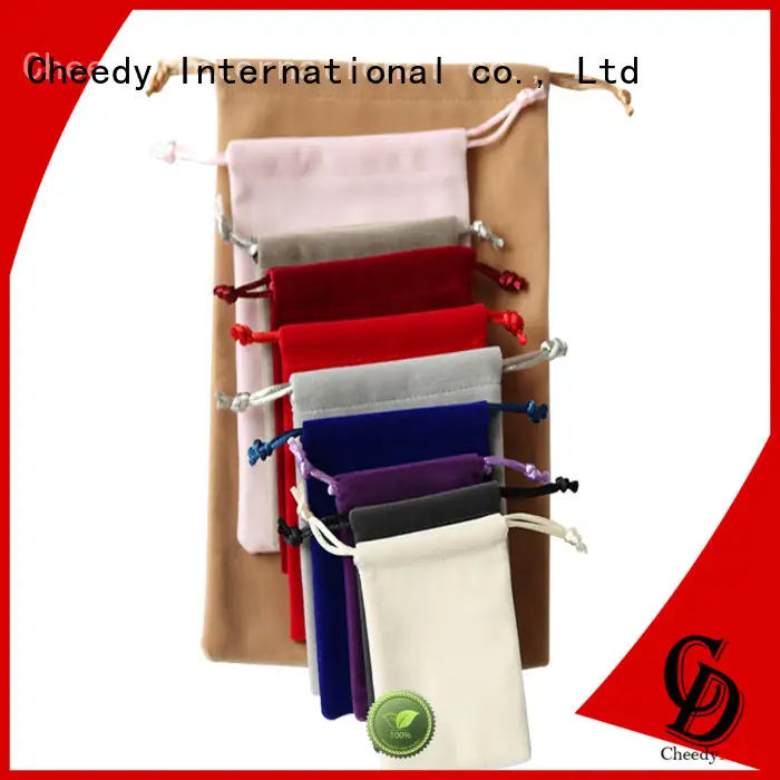 Wholesale velvet ring pouch jewelry for business for ring 1