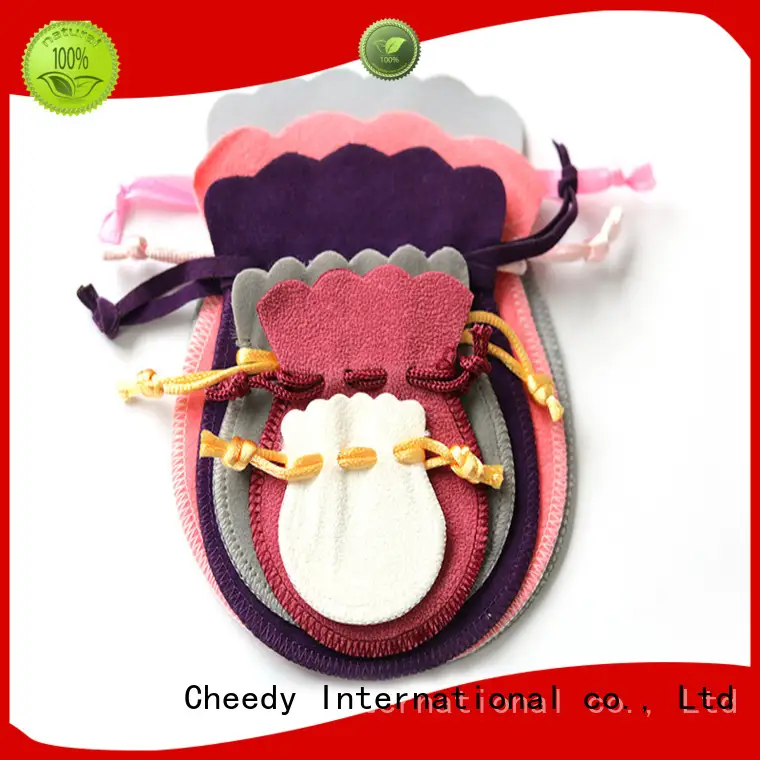 Cheedy velvet jewelry box inserts velvet factory for necklace 1