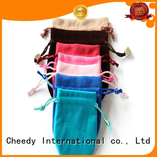 Custom velvet bags pouches velvet company for necklace 1