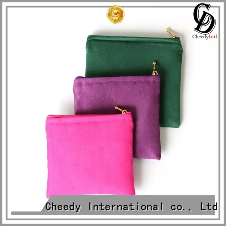 Cheedy High-quality suede wrap manufacturers for watch 1