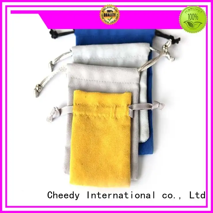 Best velvet drawstring pouch wholesale suede for business for watch 1
