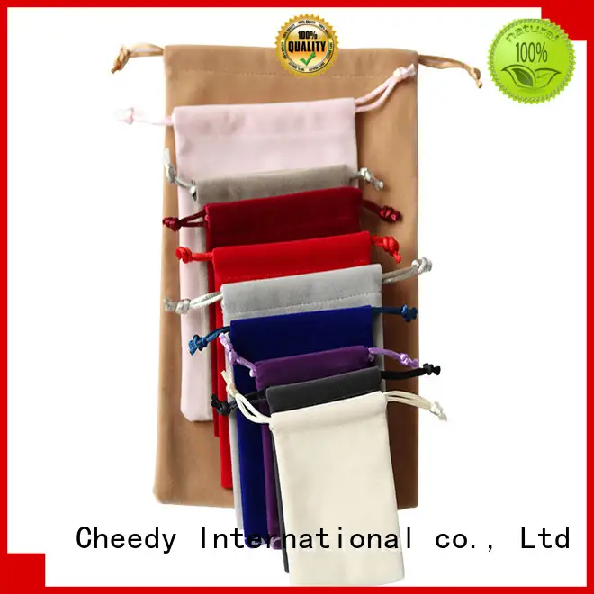 Latest velvet bags pouches jewellery company for ring 1