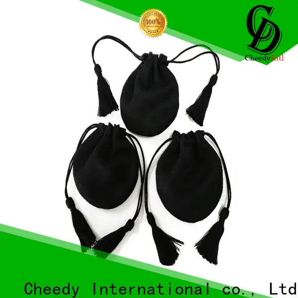 Cheedy packaging small suede pouch manufacturers for watch 1