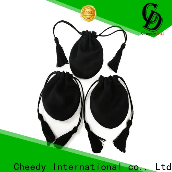Cheedy packaging small suede pouch manufacturers for watch 1