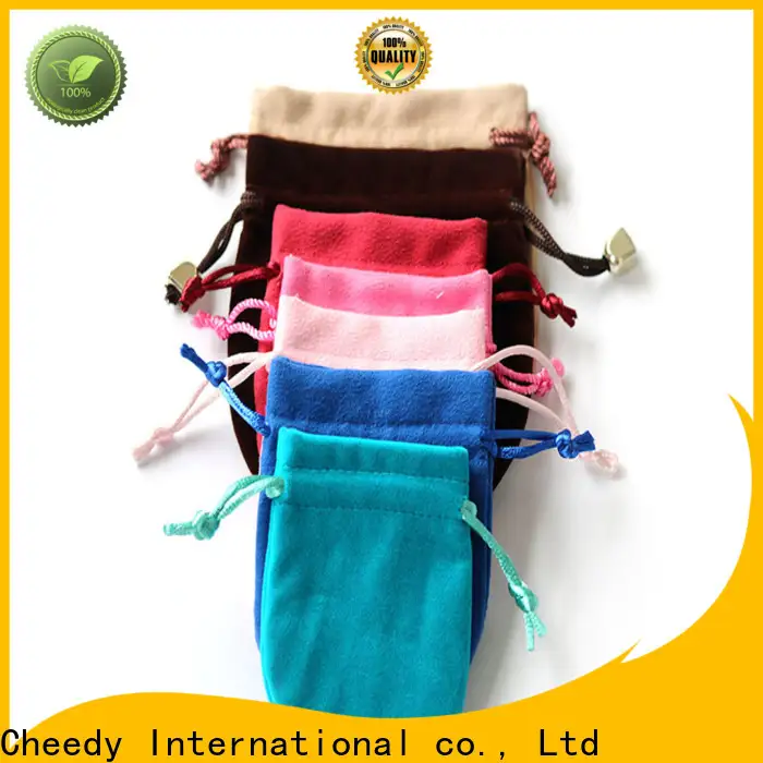 Custom large velvet gift bags jewellery suppliers for watch 1