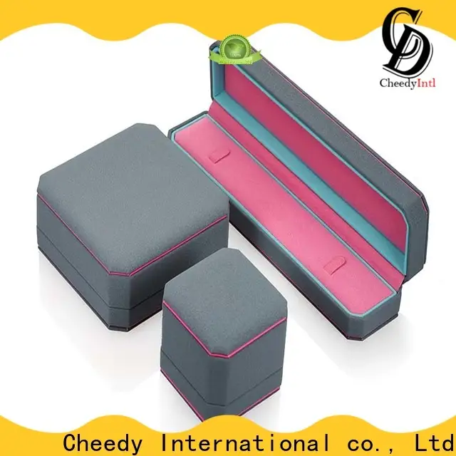 Cheedy personalized bracelet jewellery boxes wholesale for business for ring 1