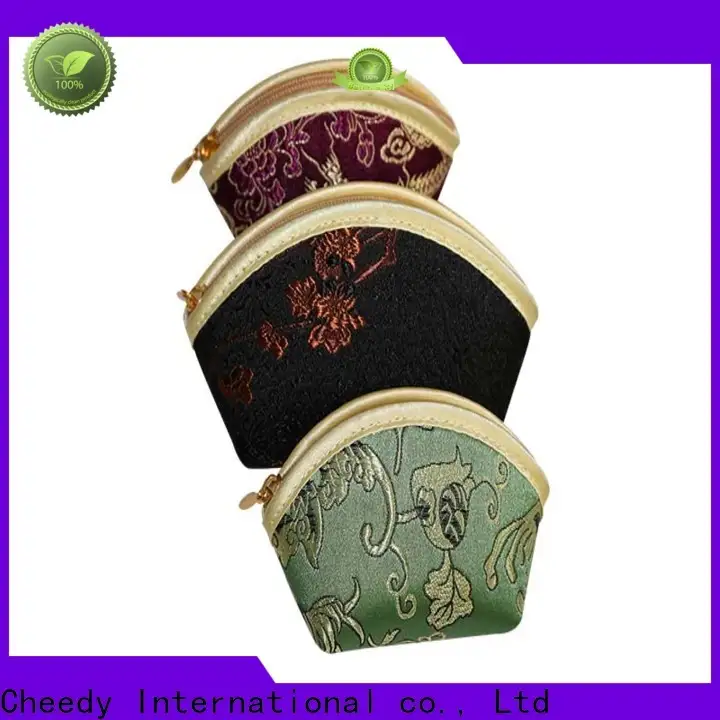 Cheedy packaging jewelry pouch pattern for business for ring 1
