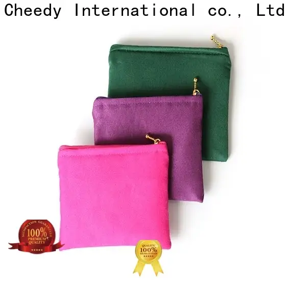Cheedy Latest orange suede handbag suppliers for necklace 1