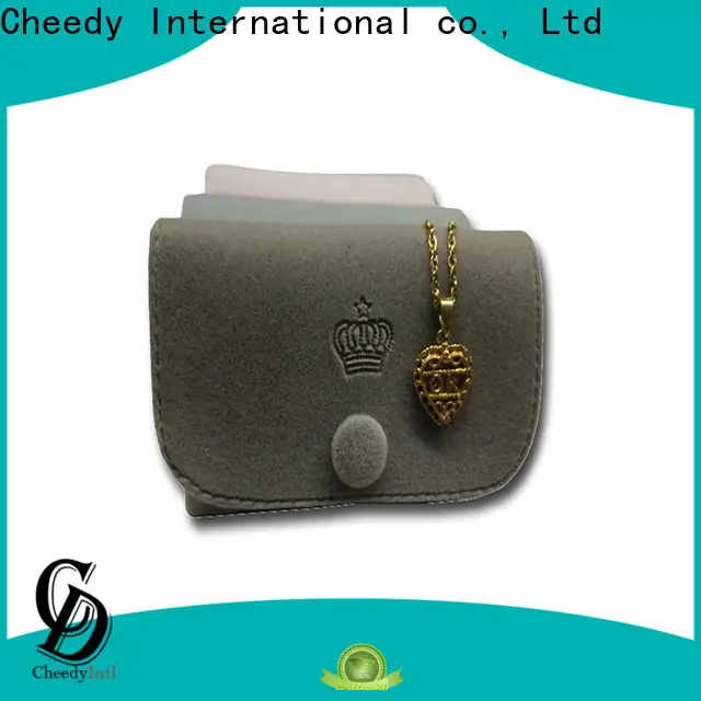 Cheedy High-quality velvet pouches bulk company for jewelry 1
