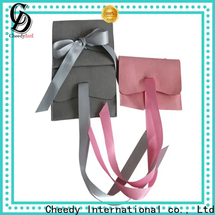 Cheedy pouch velour jewelry bags supply for necklace 1