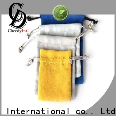Cheedy Custom custom velvet jewelry bags factory for jewelry 1