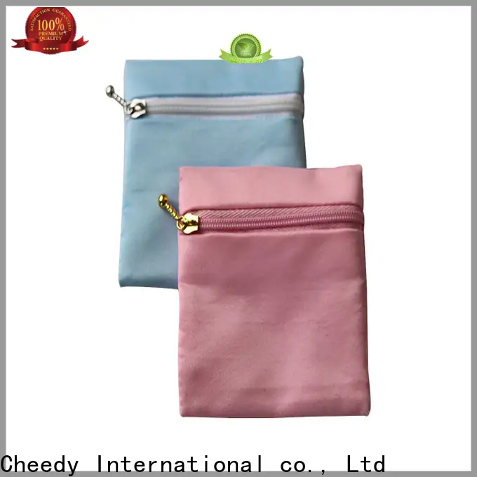Cheedy packaging small velvet gift bags manufacturers for ring 1