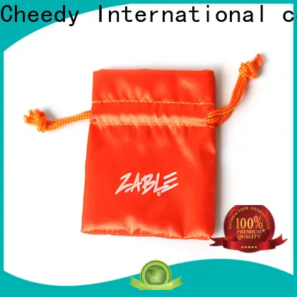 Cheedy Custom silk gift pouches for business for ring 1