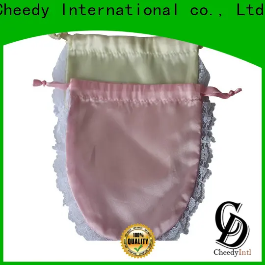 Cheedy Wholesale white satin bag company for necklace 1
